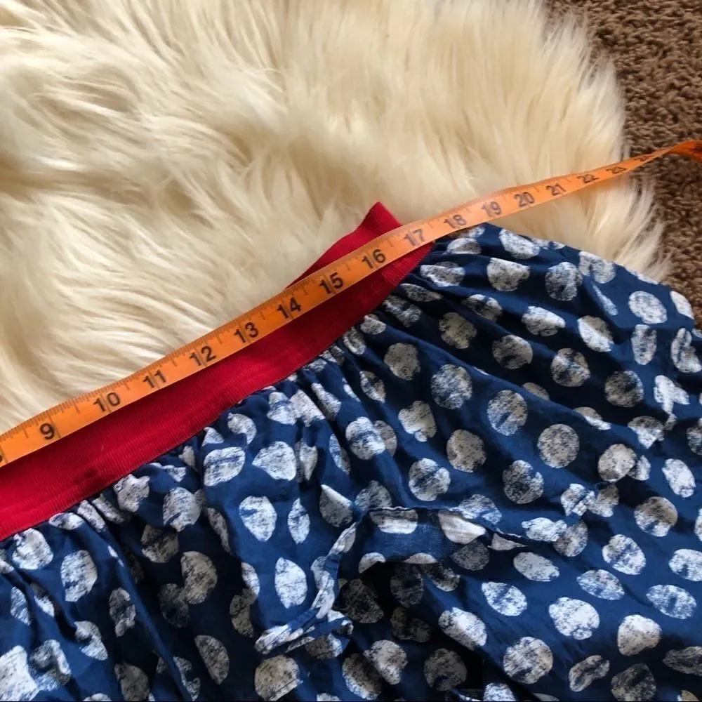 Lane Bryant red/white/blue circle skirt 18/20